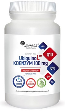 KOENZYM Q10 aktywna forma KANEKA 100mg Aliness