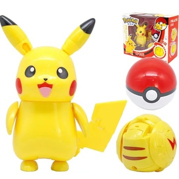 MORFUJĄCA KULA SKŁADANA POKEMON FIGURKA CHARIZARD KOLEKCJONERSKIE ZABAWKA