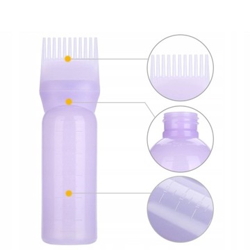 Расческа-дозатор масла для волос, флакон-аппликатор, 160 мл