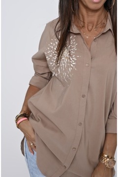 КРАСИВО ОКРАШЕННАЯ РУБАШКА ОВЕРСАЙЗ ELIT! WZ.4 XXL