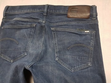 G-STAR RAW 3301 SLIM W34L36 pas 90 cm IGŁA STAN I