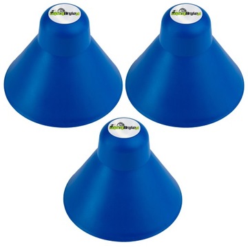 3x STOŻKOWA SKROBACZKA DO SZYB OKRĄGŁA ZESTAW