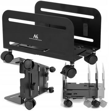 Тележка-держатель для компьютера с процессором на колесах до 10 кг.