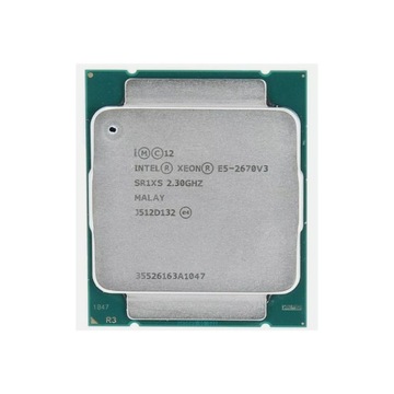 Procesor Intel Xeon E5-2670v3, 12 rdzeni, 24 wątki, 2,3 GHz, LGA 2011-3, 30 MB
