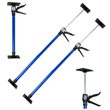 2X PODPORA TELESKOPOWA ROZPIERAK DO MONTAŻU PŁYT GK 50-115CM SUFITOWA