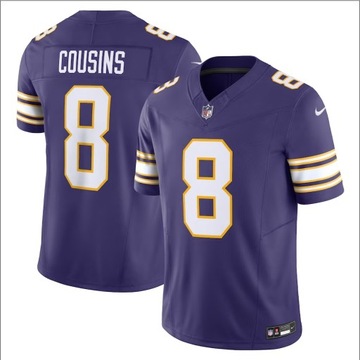 Camisa Minnesota Vikings Púrpura 2023 Clássico FUSE De Futebol Americana