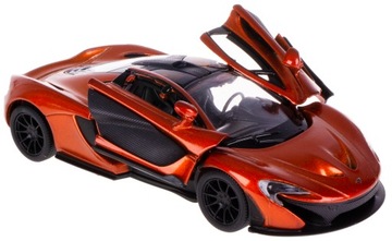 MCLAREN P1 MODEL METALOWY 1:36 KINSMART POMARAŃCZO