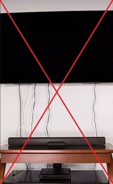 Накладка на телевизор, крышка RTV, 92х20, серая