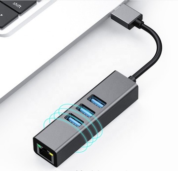 USB-адаптер ETHERNET СЕТЕВАЯ КАРТА LAN-концентратор USB GIGABIT RJ45