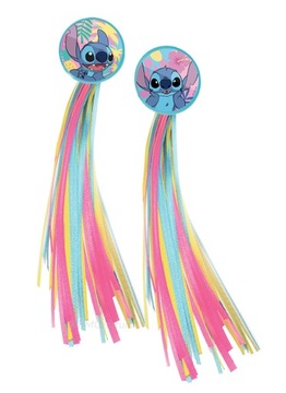 Frędzle WSTĄŻKI na kierownicę do ROWERU Rowerka STITCH