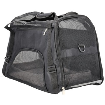 Сумка для переносчика для собачьей кошки с плюшевым ковриком l