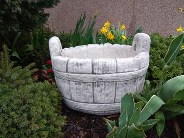 Бетонная фигура цветочный горшок CEBRZYK (F10) ALA-SHOP