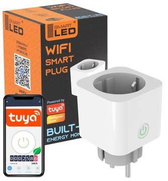 Розетка WiFi Smart tuya wattmeter smart