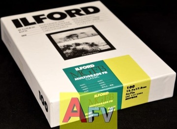 PAPIER ILFORD FB CLASSIC FIBER 12,7x17,8/100 MGF.5