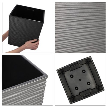 КРЫШКА ДЛЯ ЦВЕТОЧНОГО ВАЗОНА С ЦВЕТНОЙ ВСТАВКОЙ, 30 см