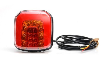 Lampa tylna LED WAŚ W145 przyczepka 12V 24V 1088