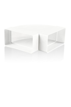 Kolano poziome 90 122x60 mm