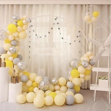 Łuk ślubny Okrągły wspornik Balon Łuk Balonowy