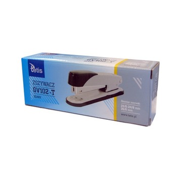 Металлический степлер на 50 листов Tetis, серый