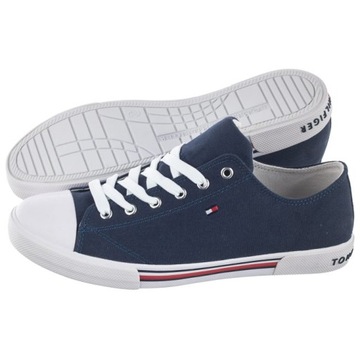 Buty Granatowe Trampki Tommy Hilfiger Sneaker T3X4