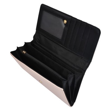 БОЛЬШОЙ КЛАССИЧЕСКИЙ КОШЕЛЕК - РОЗОВЫЙ - С ЗАЖИМОМ