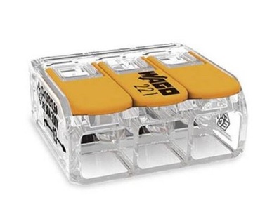 WAGO ZŁĄCZKA INSTALACYJNA COMPACT 3X6 221-613