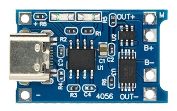 TP4056 Ładowarka ogniw 1A Li-ION USB TYP C USB-C