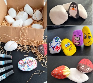 БЕЛЫЕ КРАСНЫЕ КАМНИ С БЛЕСКАМИ 2 кг 4-8 см