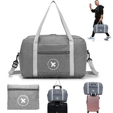 TORBA DO SAMOLOTU RYANAIR BAGAŻ 40x20x25cm SZARY