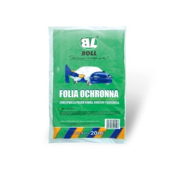 FOLIA MALARSKA LAKIERNICZA OCHRONNA 4X5m BOLL 50sz