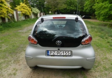 Toyota Aygo I Hatchback 3d 1.0 VVT-i 68KM 2009 Toyota Aygo mala tania niezawodna 5drzwi KLIMA bez rdzy Benzyna 68KM, zdjęcie 16