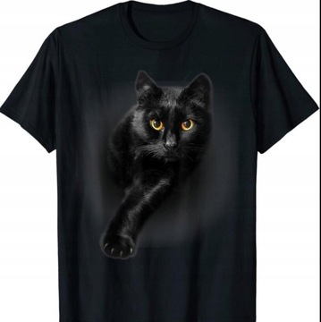 Black Cat Men's Fashion T-Shirt