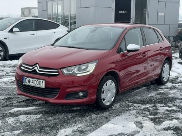 Citroen C4 II Hatchback 5d Facelifting 1.2 PureTech 110KM 2015 Citroen C4 1.2i 110KM 2015 salon PL, climatronic