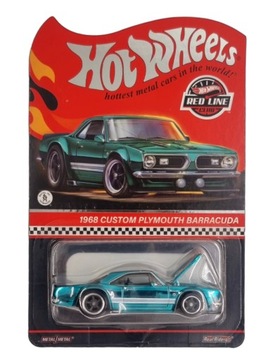 RED LINE CLUB RLC 1968 CUSTOM PLYMOUTH BARRACUDA uszkodzona karta