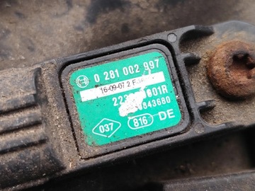 NISSAN QASHQAI KOLEKTOR VSTUPNÍ VZDUCHU 1.2 DIG-T BENZÍN 85KW (115 HP)