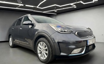 Kia Niro I Crossover 1.6 GDi Hybrid 141KM 2017 Kia Niro Bezwypadkowe, FV23, XL, KredytowanieLeasing gwarancja 12m, Plug-in, zdjęcie 2