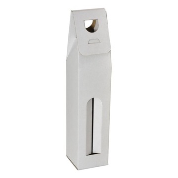 Karton fasonowy opakowanie Wino 80x80x335mm biały - 20szt