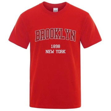Brooklyn 1898 New York City Letter Prints T Shirt