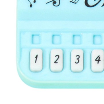 Брелок для фортепиано, маленький размер, брелок для фортепиано для детей, подростков, голубой