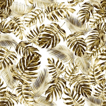 TAPETA W LIŚCIE MONSTERA PALMA TROPIKALNA 5321al