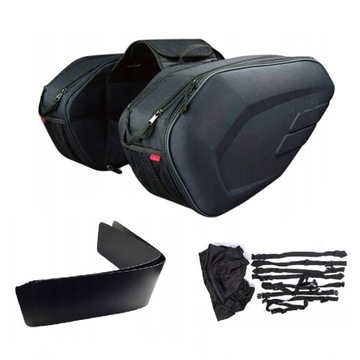 Съемные боковые кофры для мотоцикла.