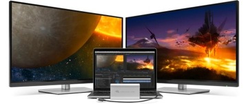 Адаптер OWC USB-C Dual HDMI 4K DisplayLink MacOS M1 M2 M3 Win Intel