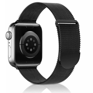 PASEK OPASKA DO APPLE WATCH 9 8 7 SE 6 5 4 3 2 1 49 45 44 42 mm ULTRA STAL