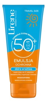 Emulsja ochronna skóra wrażliwa SPF 50+ TRAVEL SIZ