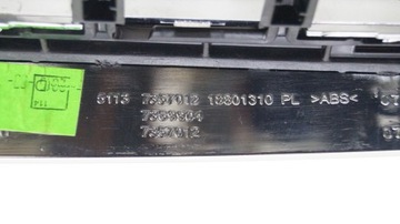 BMW 7 G11 G12 15-18 LEDVINA PRAVÁ MŘÍŽKA MASKA