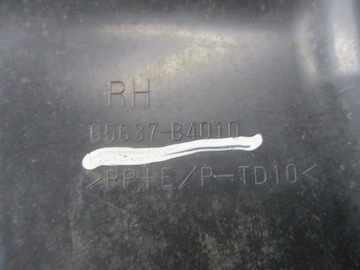 PODBĚH ZADNÍ PRAVÉ PRAVÝ DAIHATSU TERIOS II 65637-B4010