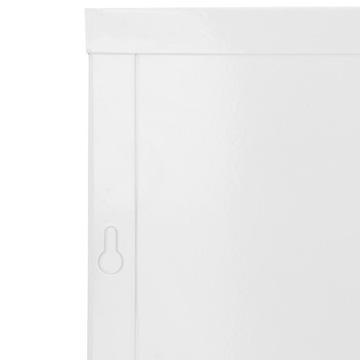 ЯЩИК ГАЗОВЫЙ ШКАФ 60х80х25 БЕЛЫЙ С ЗАДНИЦОЙ