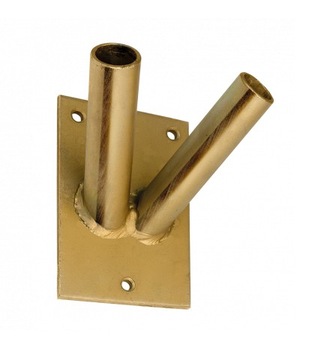 Uchwyt Podwójny Na Flagę Ocynk 70x110x24x3mm