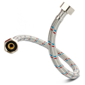 Шланг для воды с ромбовидной оплеткой 1/2 x 1/2 60 см