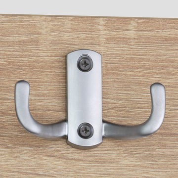 НАСТЕННАЯ ДЕРЕВЯННАЯ ВЕШАЛКА ДЛЯ ОДЕЖДЫ ДЛЯ ПРИХОЖЕЙ, ДУБ СОНОМА, 3-ТОЧЕЧНАЯ, 50СМ